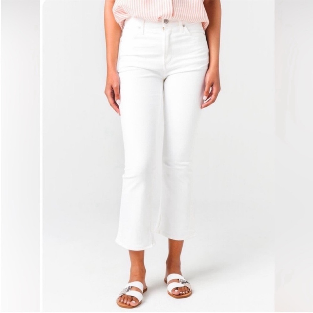 Citizens Of Humanity White Ankle & Cropped Jeans